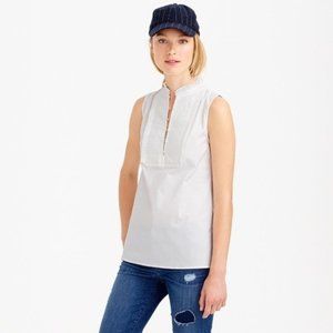 J.Crew Pleated Bib Top